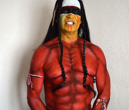 indian_warrior_body_painting
