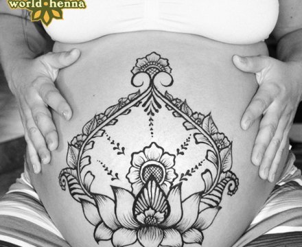 belly_henna_pregnant