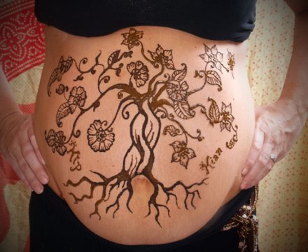 belly-henna-design-4