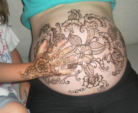 belly-henna-design-5