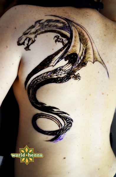 Diseño de Jagua en el hombro